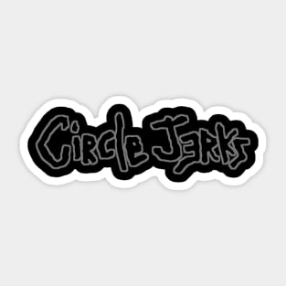 Circle font Sticker